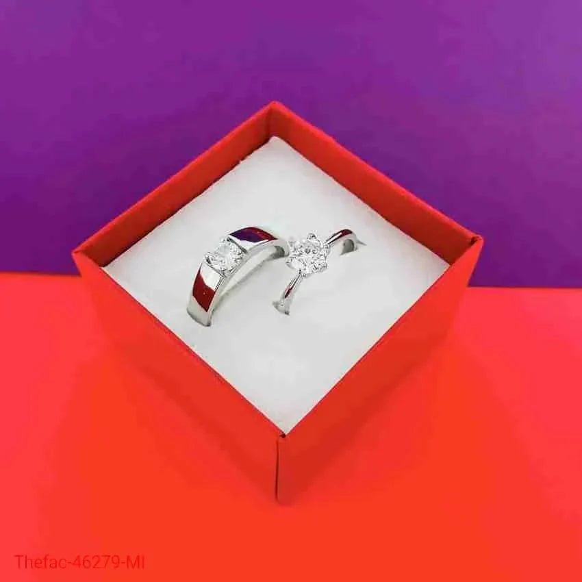 Couple Rings -A Special Gift For Your Loved One  Set of 2